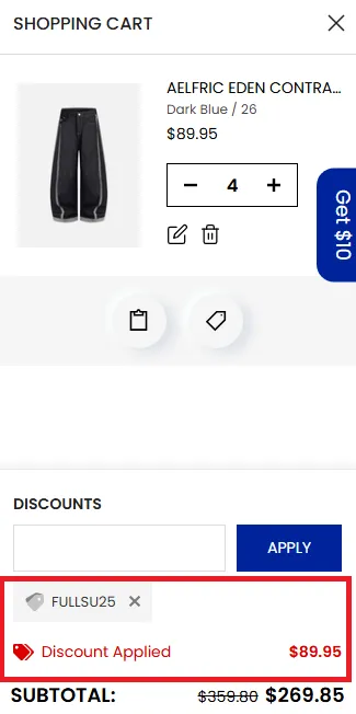 Aelfric Eden 25% Off coupn